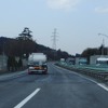 一般車両の通行止めが解除された直後の東北自動車道（3月29日）