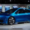デトロイトモーターショー2011で公開されたハイブリッド車「プリウスcコンセプト」