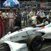 予選は2位だった小暮。スタートでトップに立つが、ピットストップで手間取り開幕戦制覇ならず