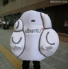 クッションにすれば人気が出そうなubuntuさん クッションにすれば人気が出そうなubuntuさん