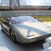 RMオークション。オークション前の展示スペースに置かれるランボルギーニ・アトン。