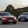 BMW 1シリーズ 新型 スポーツライン（左）とアーバンライン（右）