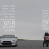 アプリリア、日産 GT-R とサーキット対決［動画］