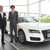 アウディジャパン大喜多社長とホワイトハウス木村社長