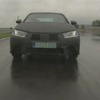 ベルギーのテストコースを走る次期レクサスGSのプロトタイプ（動画キャプチャー）