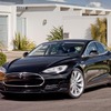 テスラモーターズが2012年に発売するモデルS（プロトタイプ）