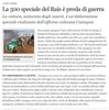 カダフィ大佐の珍しいカーコレクション、フィアット500のカスタムEV発見を伝えるイタリアの『corriere.it』
