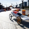 2009年に日本で初開催されたレッドブル・ボックスカートレースの様子