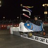 2009年に日本で初開催されたレッドブル・ボックスカートレースの様子