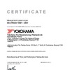 OHSAS18001の認定書