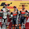 MotoGP日本GP表彰台