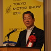 【CEATEC 11】自工会志賀会長、東京モータショーのPR