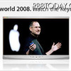 MacWorld 2008でのスティーブ・ジョブズ氏の基調講演