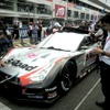 今年のGT500シリーズチャンピオンマシン、柳田真孝＆ロニー・クインタレッリ組の日産GT-R。