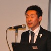 発表会で登壇した日本ミシュランタイヤの大井章弘氏