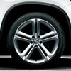 VW ティグアン Rライン 専用スポーツサスペンション/ホイールハウスエクステンション、9J×19アルミホイール