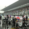 多くの観衆が見守るなかでの雨中レースとなったFニッポン第0戦。