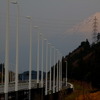 清水PAは富士山と清水港の海が眺められる展望台がある