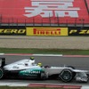 ロズベルグ（メルセデスGP。4月14日、F1中国GP）