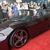 11日夜、映画『ジ・アベンジャーズ』のハリウッドプレミアイベントで披露されたアキュラの「コンバーチブルスポーツカー」