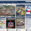 FIAのウェブサイト。左下にIOC加盟についてのFAQページへのリンクが設置されている