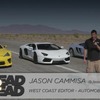 4台のスーパーカーの0-400m加速対決（動画キャプチャー）