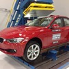 米国IIHS（道路安全保険協会）が実施した新型BMW 3シリーズセダンの衝突テスト