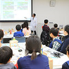 2011年11月23日 株式会社村田製作所 東京支社で開催した「電子工作教室」の様子