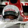 【ホンダミーティング】疾走写真蔵…福井社長、F1マシンをドライブ!!
