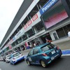 ヴィッツレース関東第三戦のようす