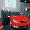 2008年7月、AAIで北米向け仙台Mazda 6の生産を開始したときのセレモニー