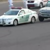 ドリフト族に追い回されるサウジアラビアのポリスカー