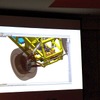 「SolidWorks」を用いた車両開発の様子。
