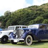 熱海HISTORICA G.P.開催ロールス・ロイス 20-25ランドーレット（左）とファントム3（右）