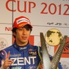 立川選手、GT500クラス第2レースでは、中嶋選手を抑え優勝した