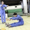 滑り降りる際の適切な姿勢