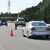 トヨタ自動車 安全技術説明会のようす