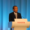 トヨタ自動車　内山田竹志副会長　