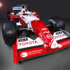 【トヨタF1】新型車 TF105 を発表