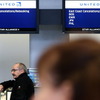 米国東部を襲った吹雪による航空便の運行中止