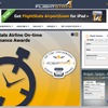 FlightStats.comのホームページ