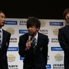 パンサー、写真左から菅良太郎さん、向井慧さん、尾形貴弘さん