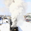 JR北海道 釧網線 釧路駅 「SL冬の湿原号」（2013年2月）