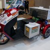 【スマートエネルギーWeek13】災害時、食塩水で走る電動バイク…マグネシウム空気電池を搭載