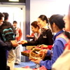 JAL ひなまつりフライト（2013年3月3日 羽田空港）