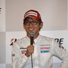 ブリヂストン モータースポーツ計画発表会に出席した脇阪寿一氏