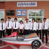 タイの学生、洪水救助用に電動三輪水陸両用車試作