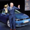 2013ワールドカーオブザイヤーを受賞した新型VWゴルフ（ニューヨークモーターショー13）