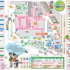「春の阪急レールウェイフェスティバル2013」のイベント会場マップ。