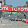 ロングビーチ市街地戦はトヨタが大会冠スポンサー。写真：IndyCar